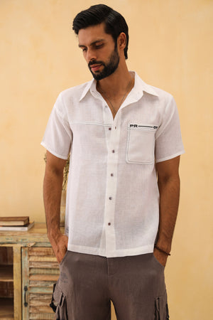 Oversize Panel Shirt