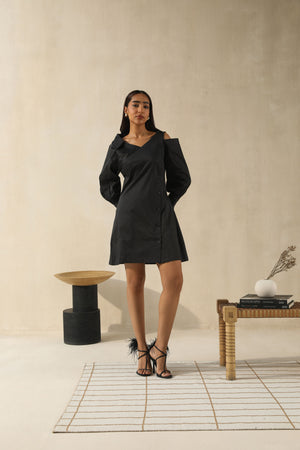 Deconstructed Shirt Dress